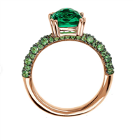 Ring Bronzallure Woman in Metal Alloy Zirconia WSBZ02181EM-12 - WSBZ02181EM-12